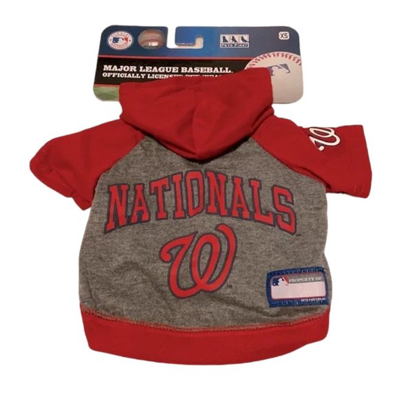 Pets First Other - New Washington Nationals Pets First Sports Team Dog Hoodie T-Shirt | Size XS
